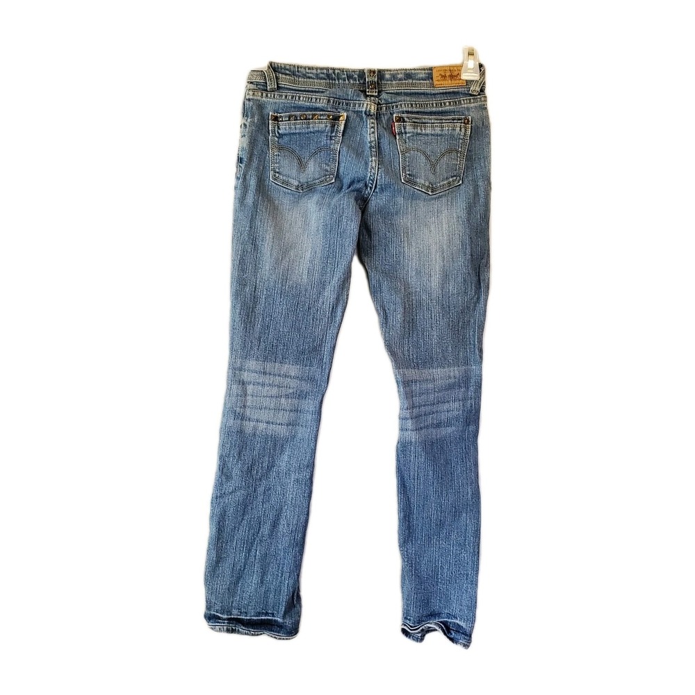 Levi Jeans Teen Girl Size 16 Regular Blue - Picture 2 of 11